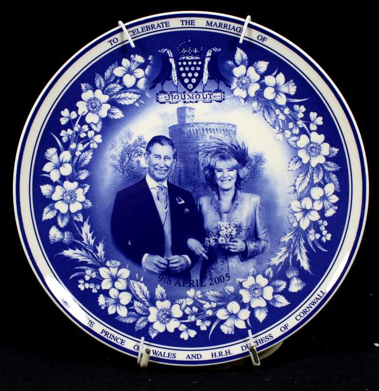 Wedgwood - Celebration Plate - Marriage of Prince Charles & Camilla