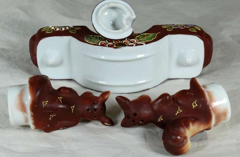 Squirrels on a See Saw Condiment Set