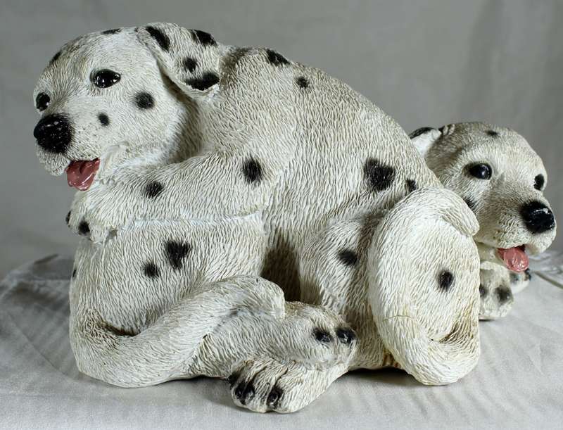 2 Dalmatians Playing