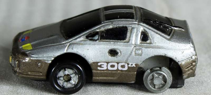 Micro Machines - Galoob (1990) - Metal Nissan 300ZX (Snap Backs)