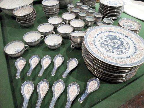 Fabricado EM Macau - 10 piece dinner set - Magnificent!! Bid now!!