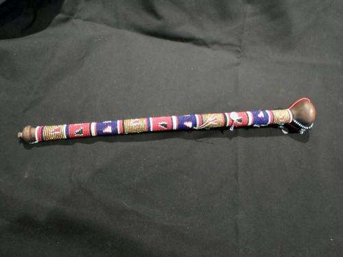 Ceremonial knobkierie - Beautifully decorated!! Giveaway price, bid now!!