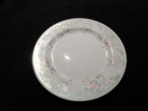 Guoguang Multicolored Floral Fine China Pink Roses Side Plate