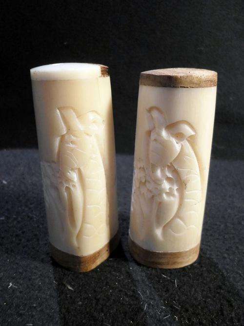 Salt and Pepper Shaker Set - Bone