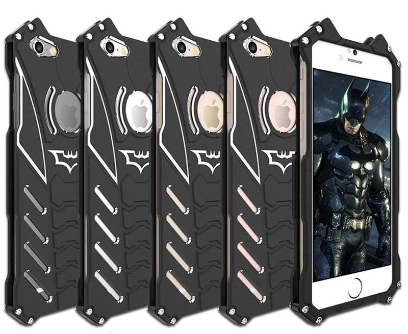 "Batman Inspired" Aluminium Case - For Iphone 7 / 7 plus ; Samsung S8 / S8+