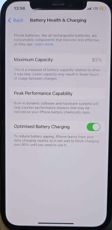 Apple iPhone 12 Pro - Pacific Blue - 256GB - Excellent Condition