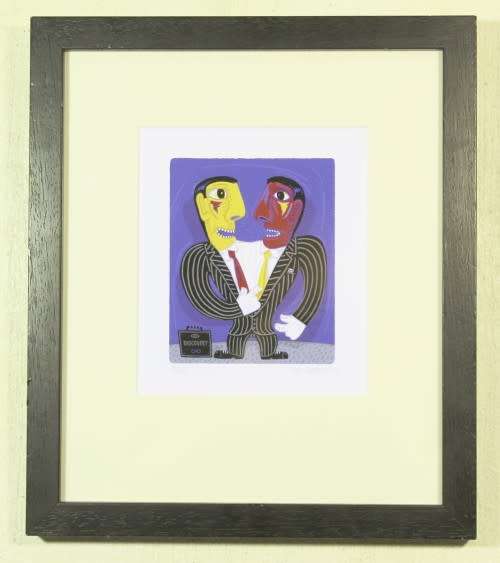 Norman Catherine, "Discovery", Lithograph on paper, Signed and Numbered in Pencil by the Artist