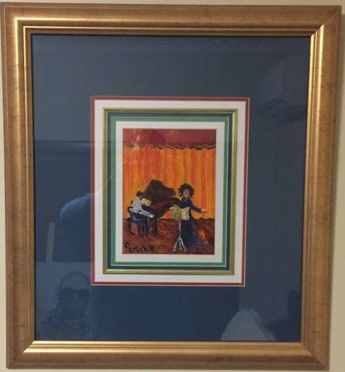 Portchie, Original (Rare) artwork by Portchie, `Musical`