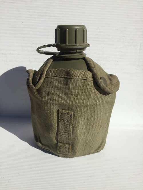 SADF border war water bottle with a pouch