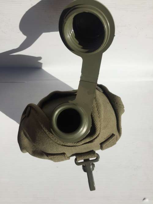 SADF border war water bottle with a pouch