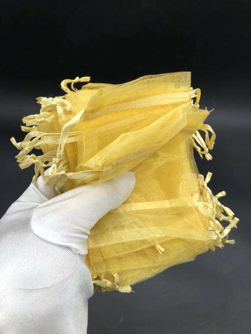 50pcs candy bag golden
