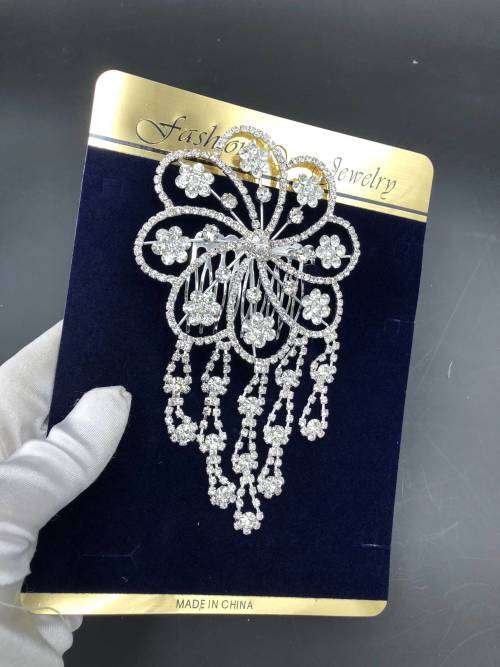 wedding hair side comb  jewelry