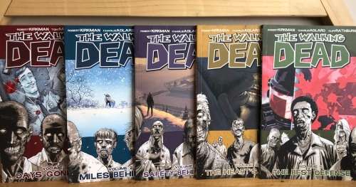 The Walking Dead Trade paperbacks Vol.1-5