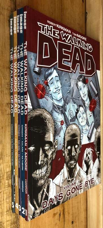 The Walking Dead Trade paperbacks Vol.1-5