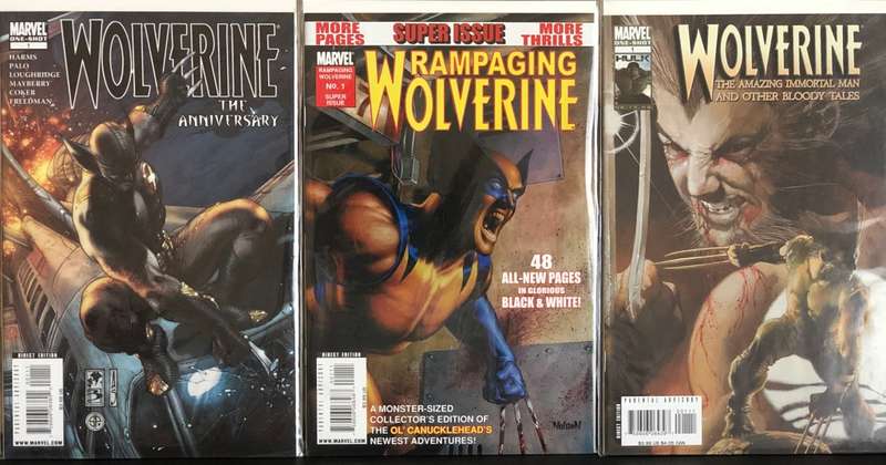 Wolverine One-Shot Comic Book Bundle