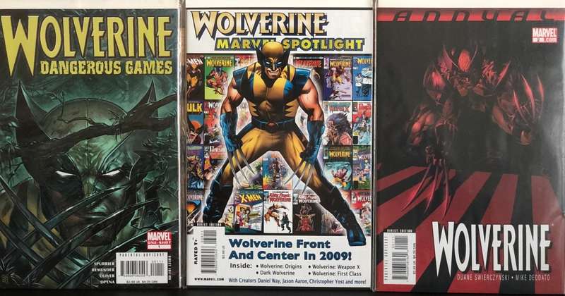 Wolverine One-Shot Comic Book Bundle