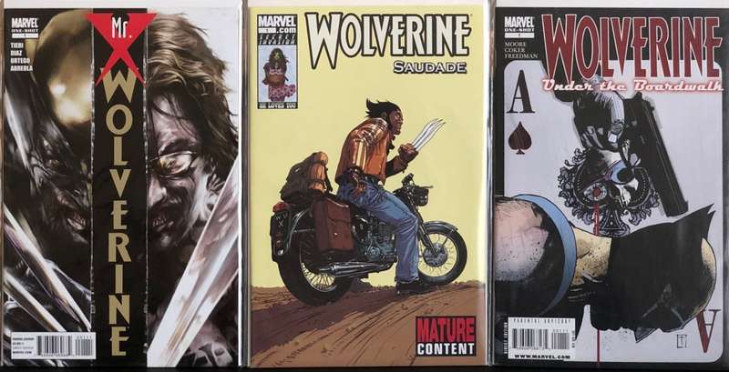 Wolverine One-Shot Comic Book Bundle