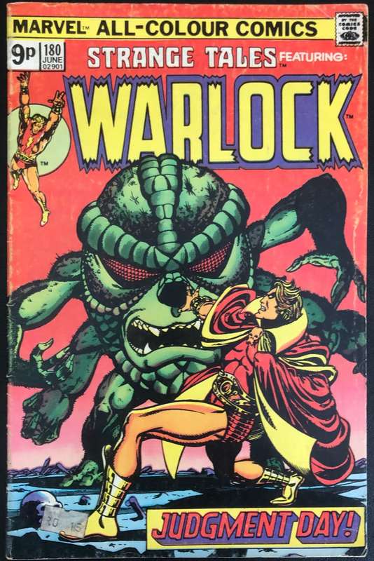 Strange Tales #180 (1975 UK Price) - 1st App. of Gamora