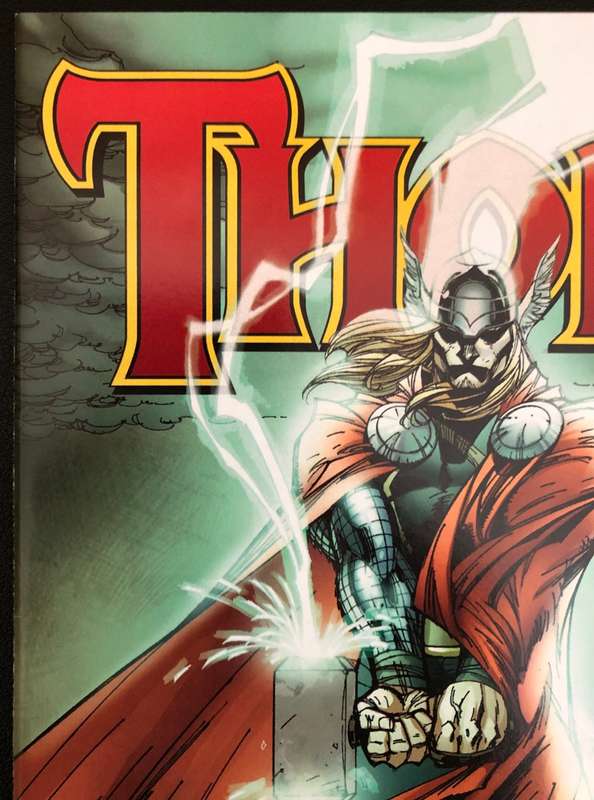 Thor #5 (2008) - 1st App. of Loki as a Female -  J. Scott Campbell Variant