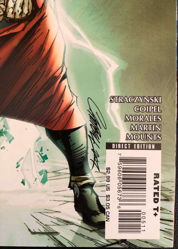 Thor #5 (2008) - 1st App. of Loki as a Female -  J. Scott Campbell Variant