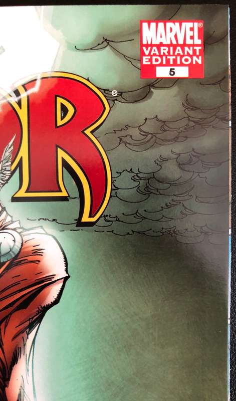 Thor #5 (2008) - 1st App. of Loki as a Female -  J. Scott Campbell Variant