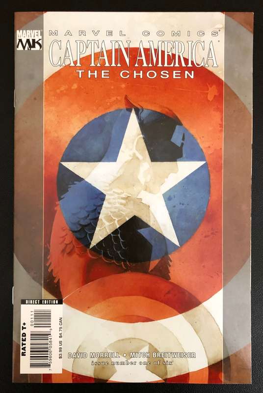 Captain America: The Chosen (2007-2008) Marvel Knights Full Limited Run