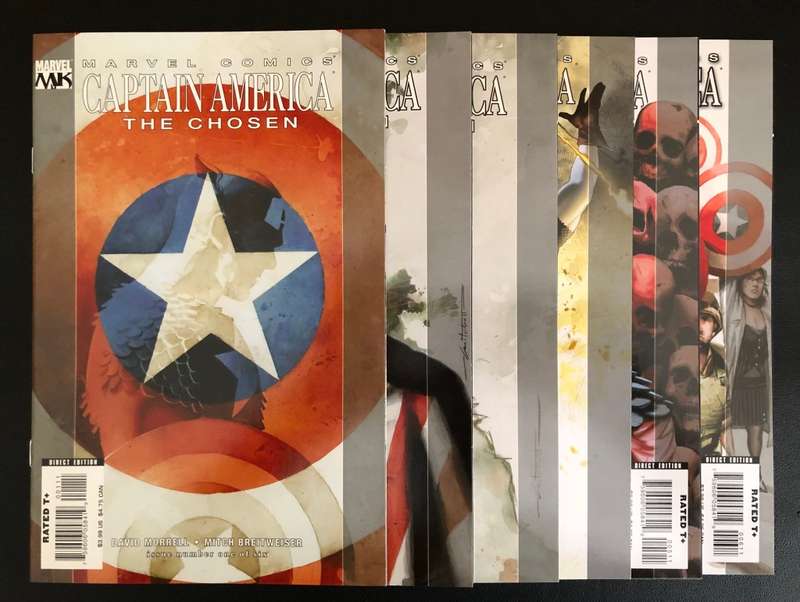 Captain America: The Chosen (2007-2008) Marvel Knights Full Limited Run