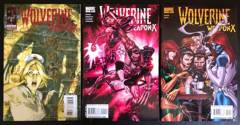 Wolverine: Weapon X (2009) - Full Run (#1-16 excl.# 7&14)