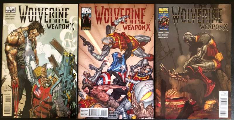 Wolverine: Weapon X (2009) - Full Run (#1-16 excl.# 7&14)