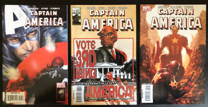 Captain America Vol. 5 (2005) #34 - 48 plus #600