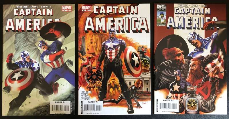 Captain America Vol. 5 (2005) #34 - 48 plus #600