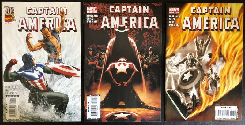 Captain America Vol. 5 (2005) #34 - 48 plus #600