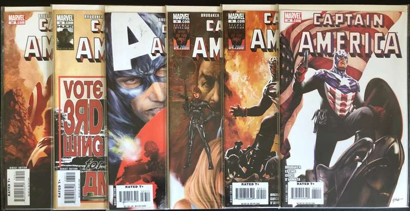 Captain America Vol. 5 (2005) #34 - 48 plus #600
