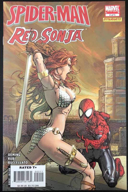 Spider-Man/Red Sonja #1-3 (2007)