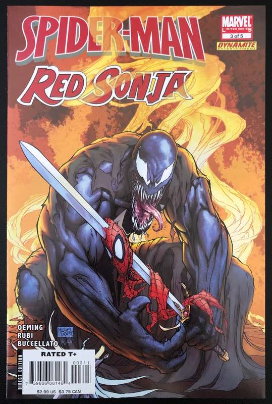 Spider-Man/Red Sonja #1-3 (2007)