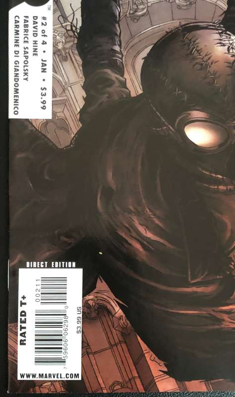 Spider-Man: Noir #2 (2009) - 2nd App. of Spider-Man Noir