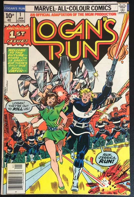Logan`s Run (1977) UK Print Bundle