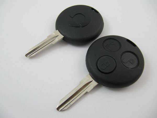 SMART CAR 3 BUTTON REMOTE KEY CASING