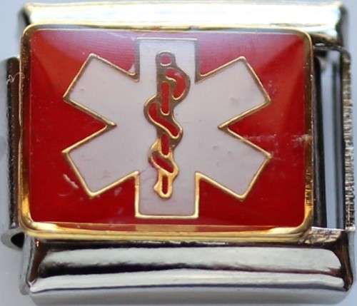 Italian charms - Medic Alert
