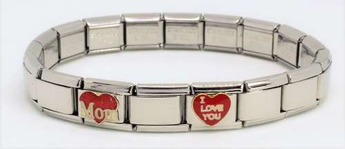 18 Link Shiny Starter Bracelet + 2 charms