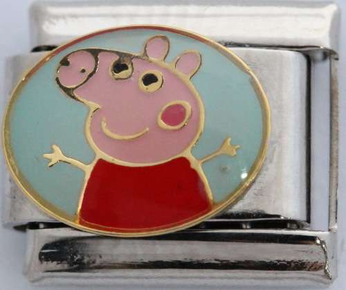 Italian charms - Peppa Pig (Fits Nomination)