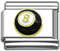 Italian charms - 8 Ball