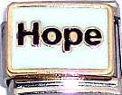 Italian charms - Hope