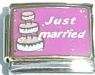 Italian charms - Just married