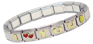 Italian charm bracelet (like Nomination)