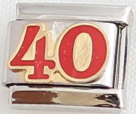 Italian charms (Fits Nomination) - Number 40
