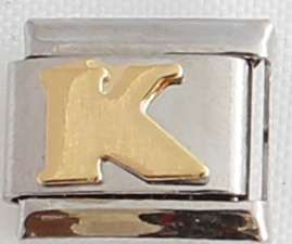 Italian charms (Fits Nomination) - Letter K