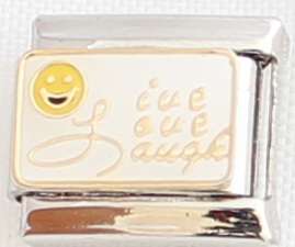 Italian charms (Fits Nomination) - Live Love Laugh