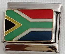 Italian charms (Fits Nomination) - SA Flag