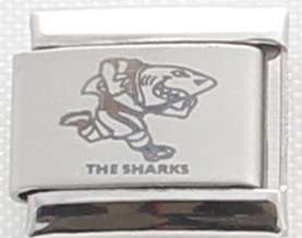 *SPECIAL* Italian charms - The Sharks Rugby (Fits Nomination)